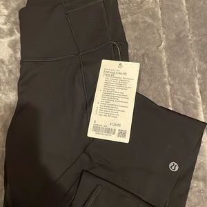 LULULEMON FAST & FREE HR TIGHT 25” BLK